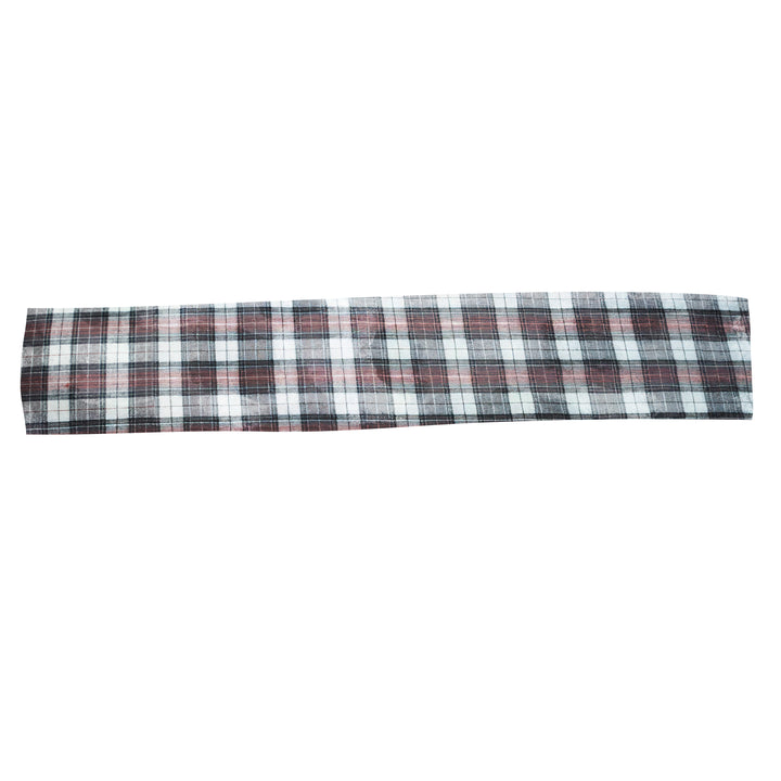 Maine Warmers Camden Brick Hearth Plaid Extra Long Neck Warmer Heating and Cooling Pad.