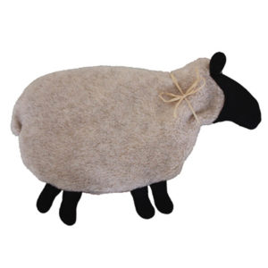 Beige and Black Sheep Warmer