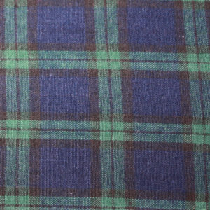 Black Watch Plaid Flannel with Navy Blue and green