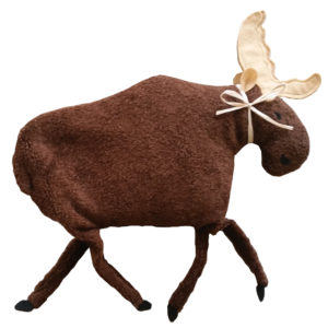 Maine Moose microwave heating pad for sore muscles