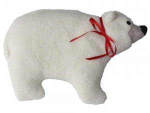 Polar bear microwave heating pad