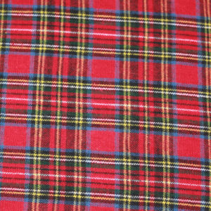 Scotch Red Plaid Flannel