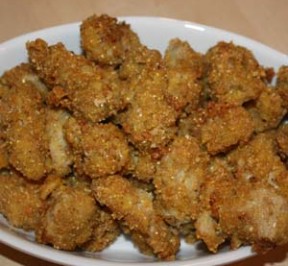 Fried Oysters -- gluten-free