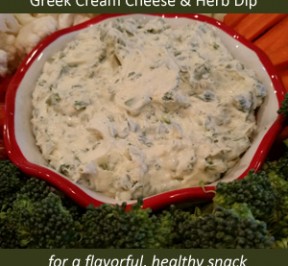 Veggie Dip in a short bowl surrounded by cut up carrots, broccoli, and cauliflour