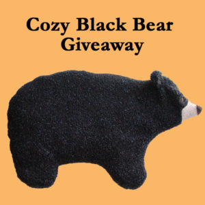 Black bear Heating Pad