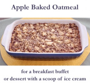 Baked Apple Oatmeal