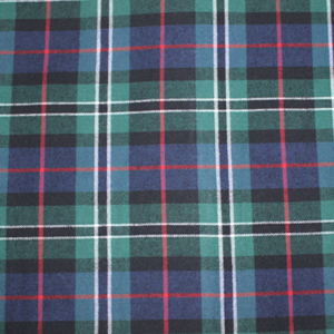Blue Spruce Plaid with blue, red, green