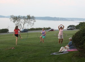 hooping on eastern prom