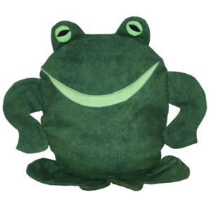 Frog w white background