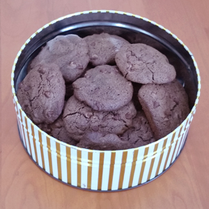 Double Chocolate Drop Cookies -- Gluten-free